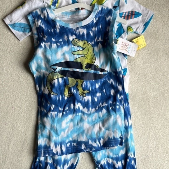 Just One You Made by Carter's 4-Piece Set: Sharks + Surfboards (Boys Size 7) - Picture 2 of 5